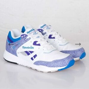 Reebok Ventilator White/Purple-Blue V60238 Men's